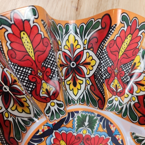 Taco Holder Carousel Tray Rack Holds 10 Shells Dishwasher Safe Colorful - Picture 3 of 5